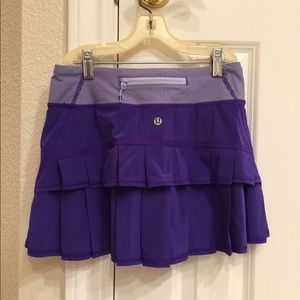 Purple Lululemon Sports Skirt